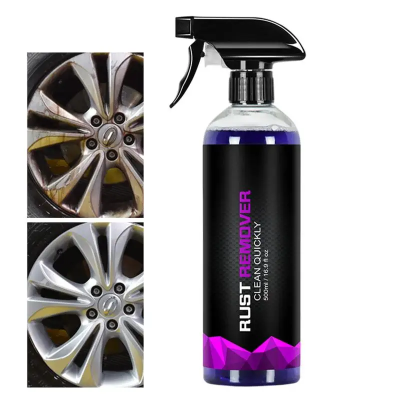 Car Rust Removal Spray Auto Rim Dust Cleaner Automobiles Detail Che-Mical Care Auto Rust Protection Prevention Kit Di Riparazione Auto