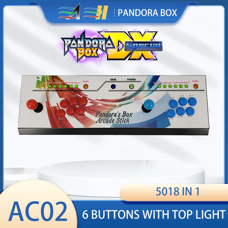 Console Arcade Retrò Console Atari Zero Delay Arcade 5018 In 1 Giochi Pandora Wifi Giochi Console Box
