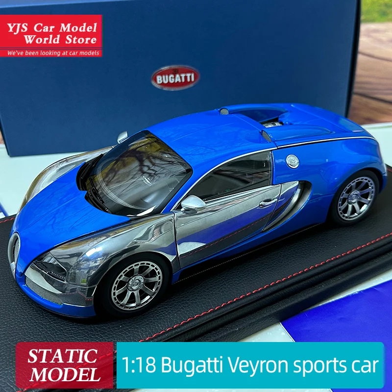 Autoart 1:18 Bugatti Veyron Sports Car Alloy Car Model Plated Interphase Personal Collection Regalo Di Compleanno Compan