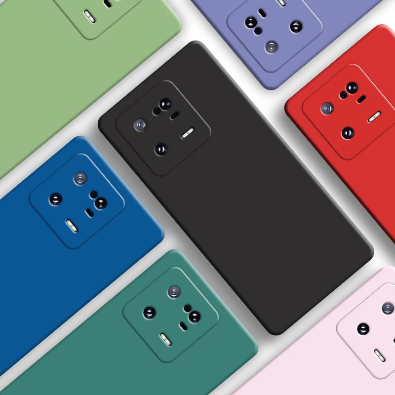 Per Xiaomi 13 Pro Case 6.73 Pollici Paraurti Antiurto In Gomma Siliconica Liquida Originale Xiaomi 13 Pro Cover Per Xiaomi 13 Pro Fundas
