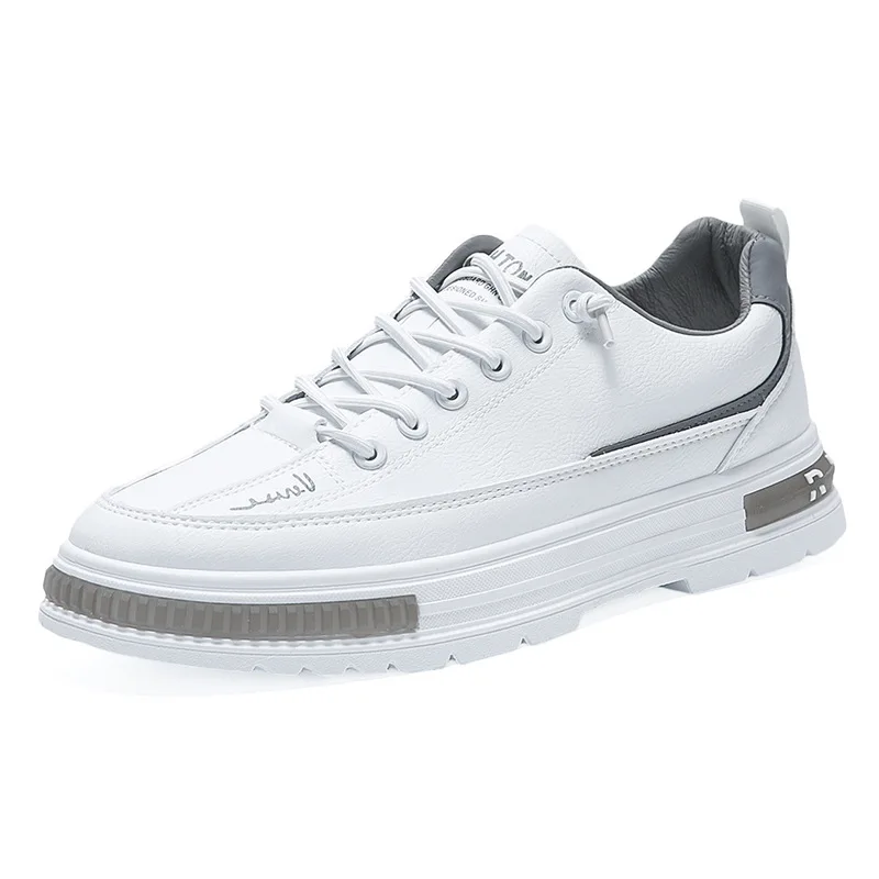 Scarpe In Pelle Da Uomo Uomo Primavera Autunno Casual Comfort Cricket Shoes Fashion Skateboard Sneakers Per Uomo Scarpa Da Guida Leggera
