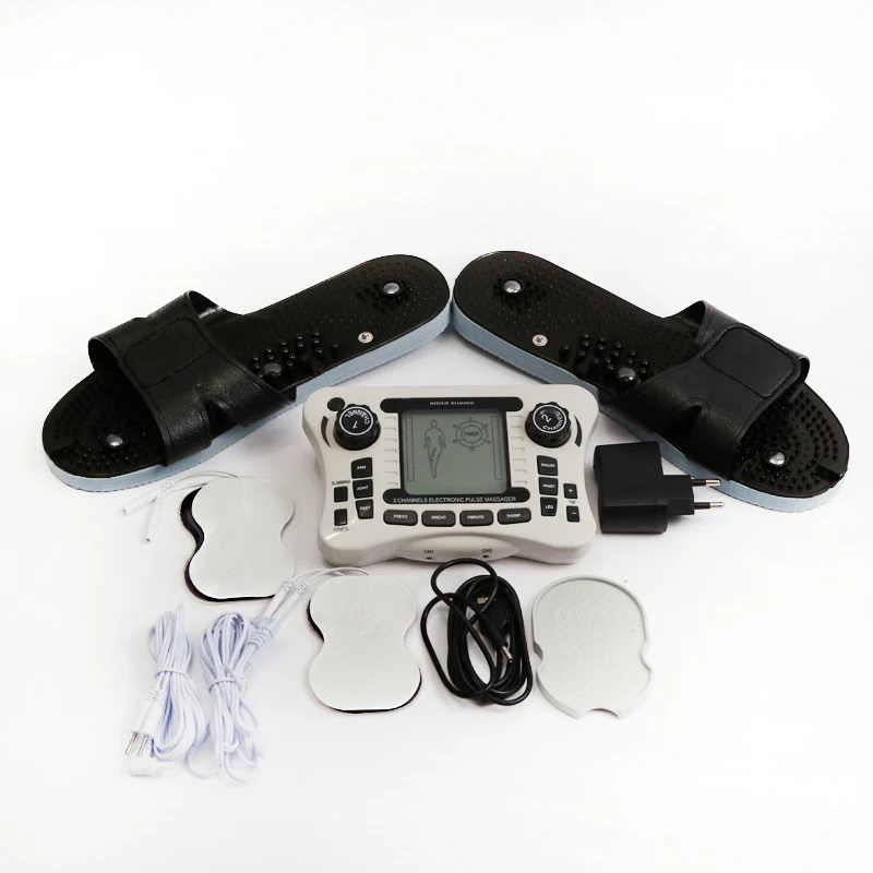 Decine Di Corpo Completo Agopuntura Ems Elettrico Massaggiatore Elettronico A Impulsi Massaggiatore Antidolorifico Stimolatore Muscolare Elettrico Fis