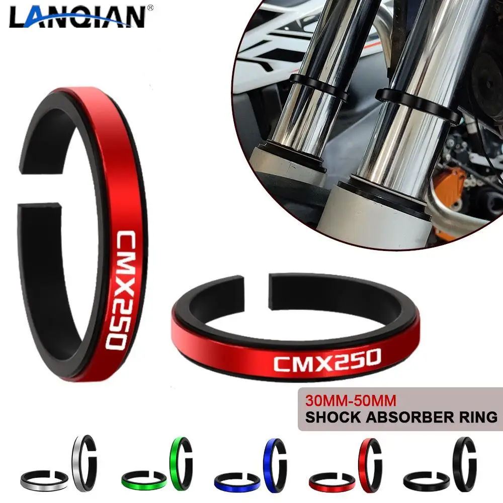 Anello Di Regolazione Ausiliario Dell'Ammortizzatore Anteriore Del Motociclo Accessorio Cnc Per Motore Cmx 250C Rebel Cmx250C 1987 30-39Mm 40-50Mm