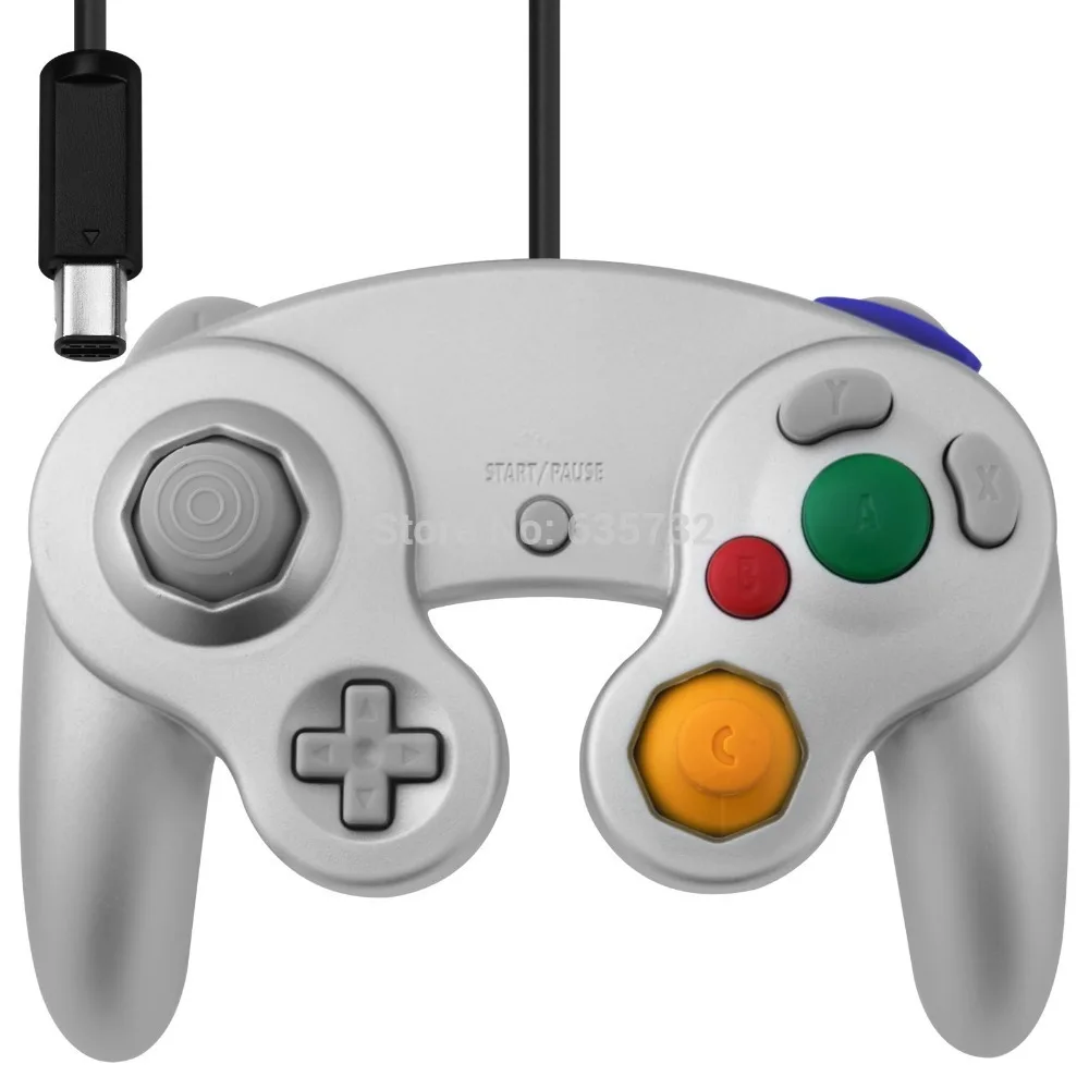 1Pcs Gc Controller Per Gamecube Console Per Wii Console Per Nitendo Controller Via Cavo Con Wii Gc Porta