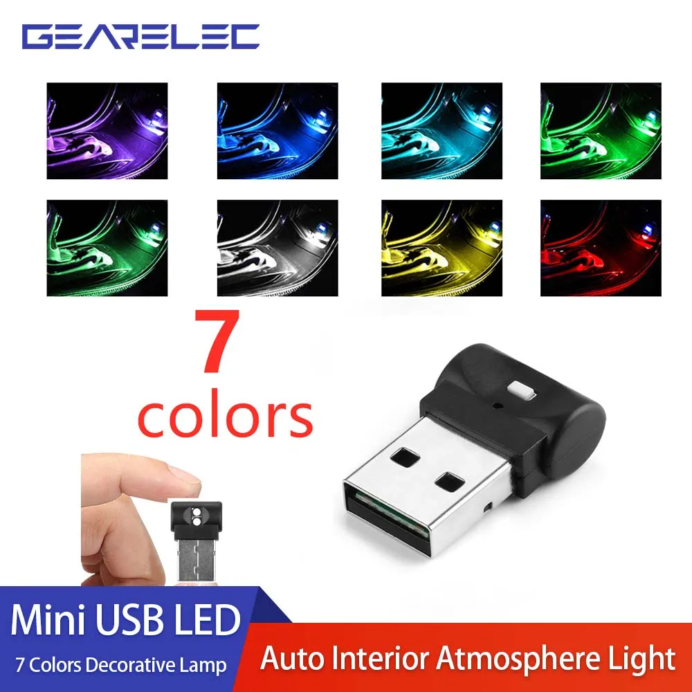 Mini Usb Led Car Light Auto Interior Atmosphere Light Decorativo Per Bmw Mini Cooper One S Jcw R56 R50 R53 F56 Countryman