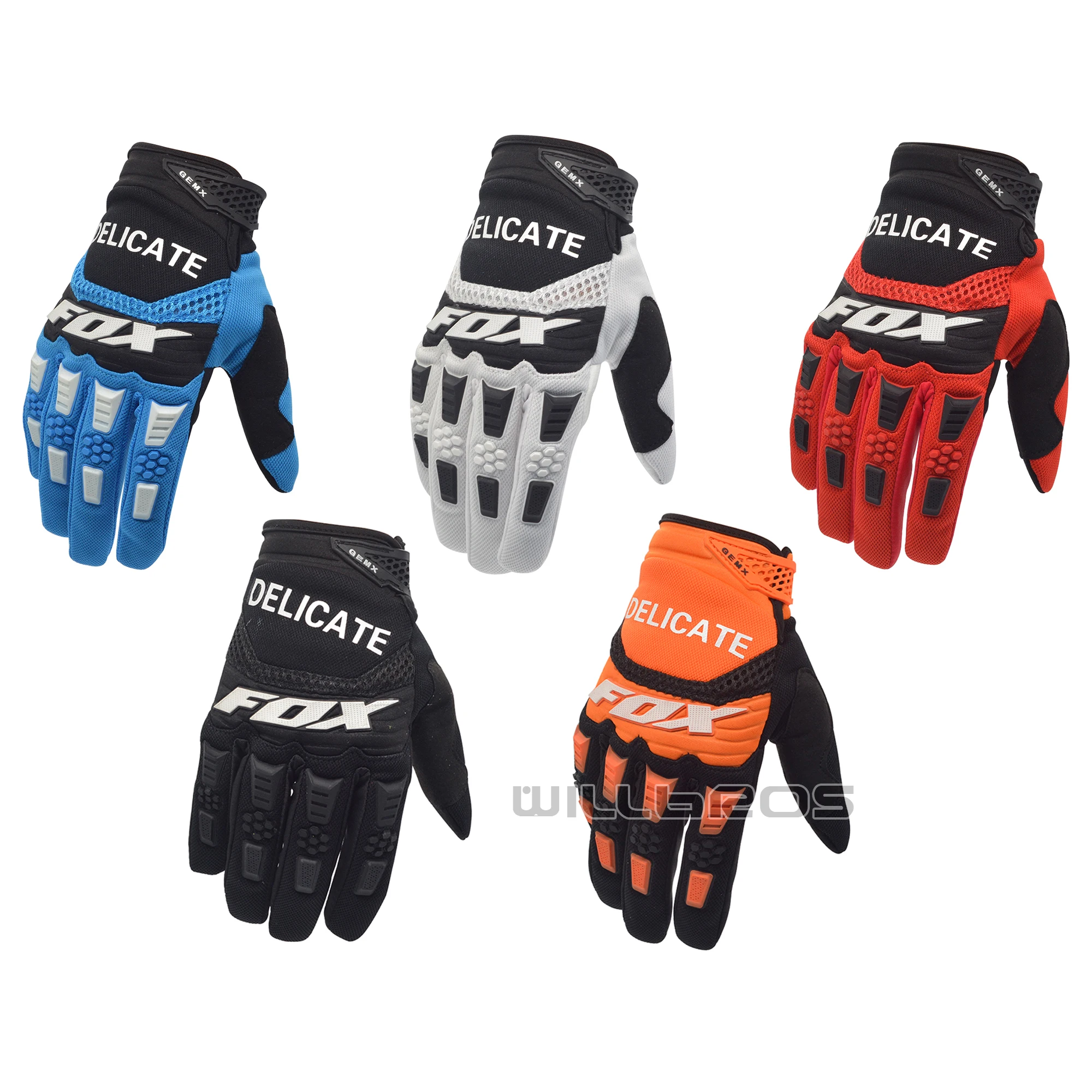 Guanti Di Volpe Delicati Mx Bmx Dirt Bike Guantes Ciclismo Dirt Bike Mtb Dh Race Enduor Motocross Mountain Bicycle Luvas For Men
