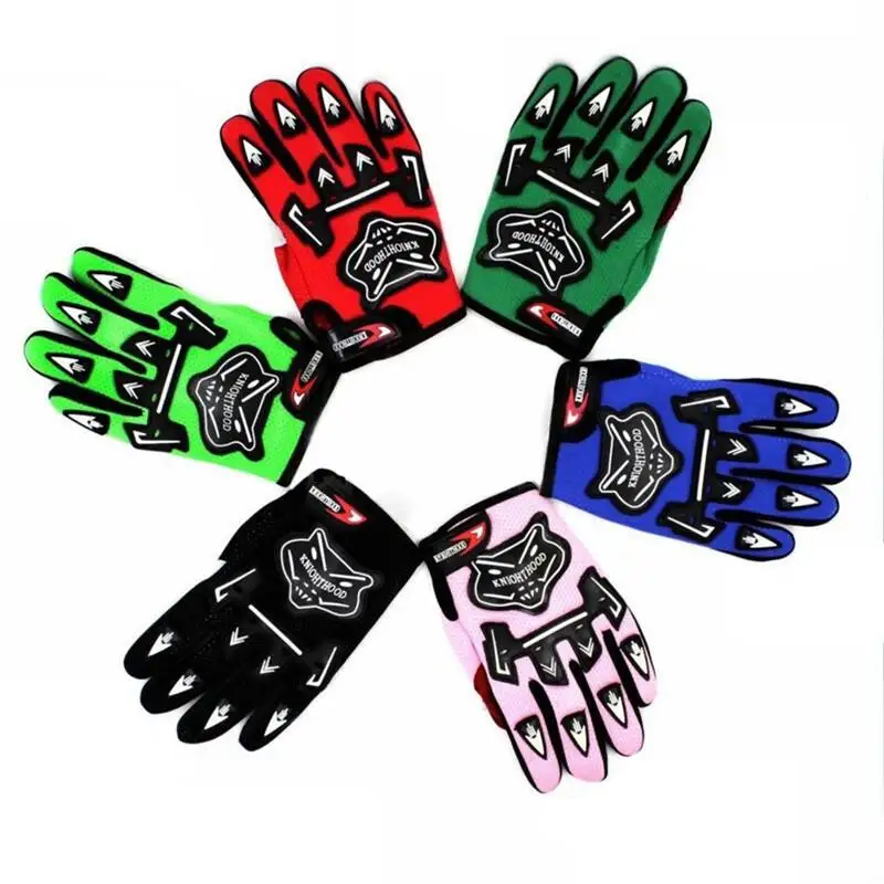 Motocross Pw50 Guanti Da Corsa Per Moto Bmx/Atv/Quad/Dirt Bike Kid Off-Road Regalo Di Natale Racing Child Full Finger Moto Glove