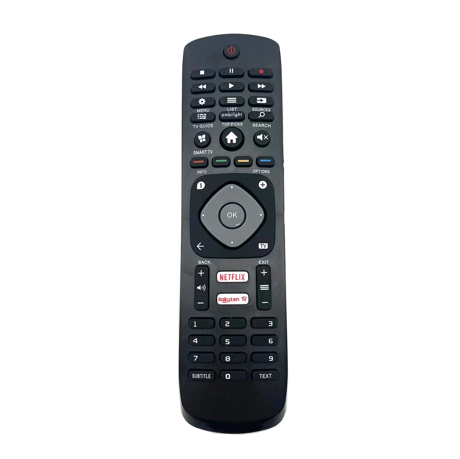 Telecomando Universale Per Philips Led 4K Uhd Smart Tv 398Gr8Bdxnephh 47 Pfh4109/88 32 Phh4009 40 Pfh4009