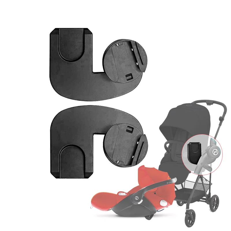 Adattatore Per Cybex Melio 2/3/Carbonio Passeggino Aton Cloud Q/Z Seggiolino Auto Cestino Passeggino Convertitore Buggy Connettore Accessori Per Bambi