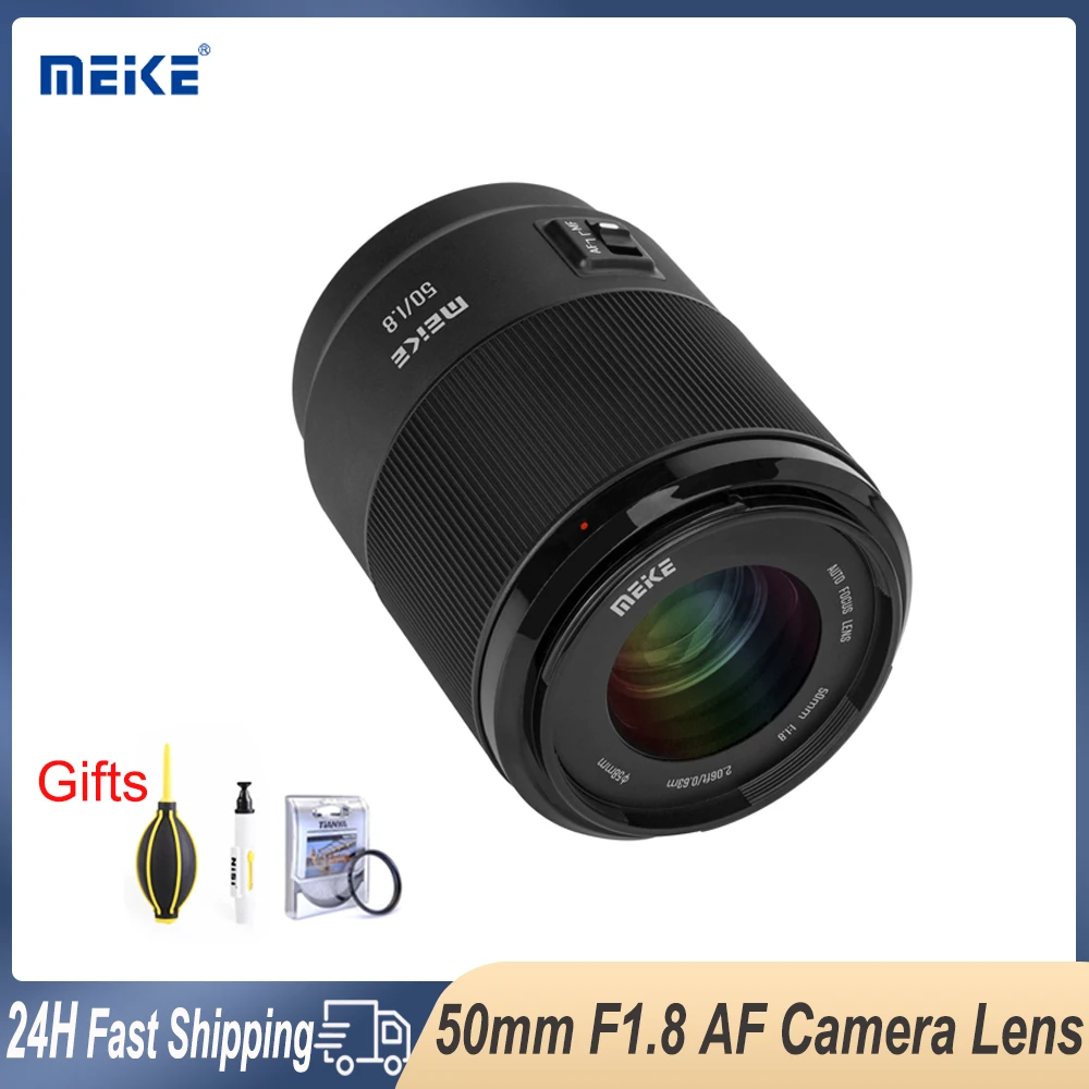 Meike Full Frame 50Mm F1.4 Ultra Grandangolare Messa A Fuoco Automatica Full Frame Obiettivo Ad Ampia Apertura Per Fotocamere Sony E A7Rv Nikon Z Moun