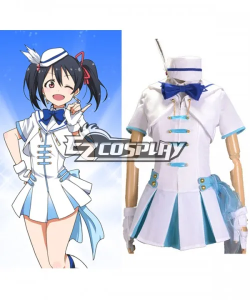 Ama Vivi! Nico Meraviglioso Rush Dress Summer Skirt Set Adulto Halloween Girls Party Dress Festival Dress Suit Cosplay Costume E001