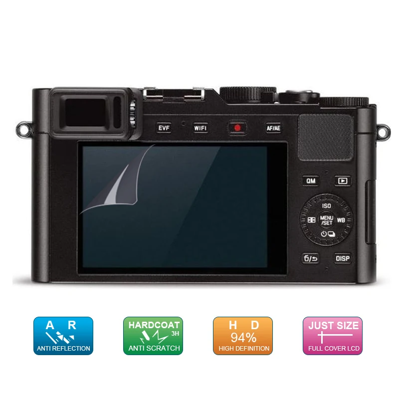 (6 Pz, 3 Pack) Display Pellicola Screen Display Protector Per Leica D-Lux (Typ 109) Typ109/Leica Cl Fotocamera Digitale