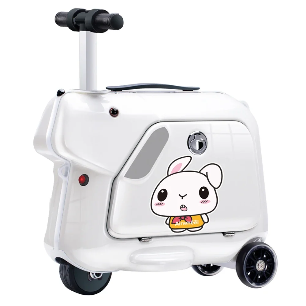 Airwheel Kids Scooter Electric Ride On Valigia Trolley Bagaglio Borsa Scuola Mano Valigia Per Bambini