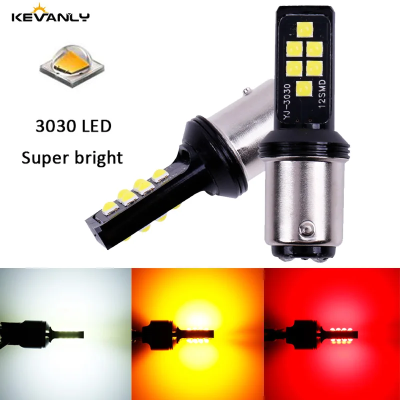 1Pc Canbus Py21W P21W Py21W P21/5 W Led T20 1157 Bay15D Ba15S 7440 W21W T15 Bau15S 3030 Chip Led Auto Luce Di Freno Della Lampada Di Riserva