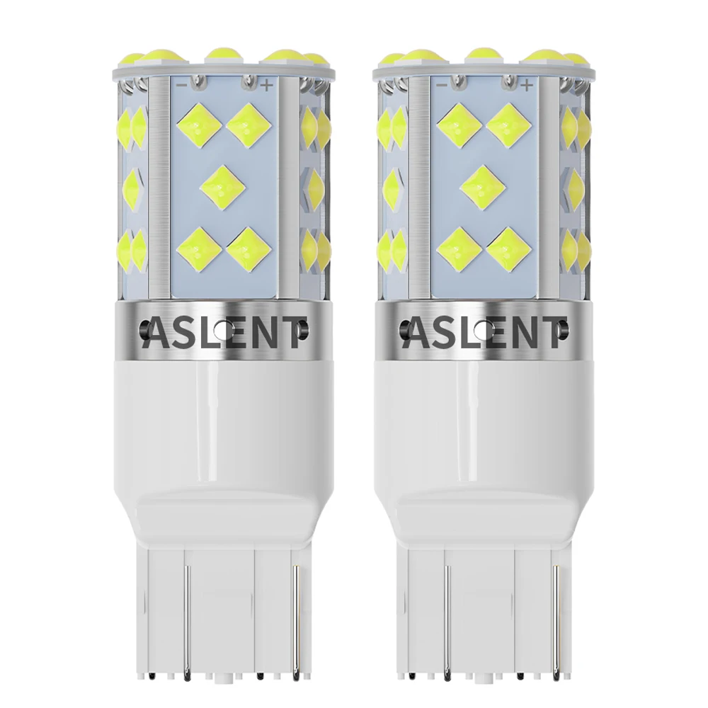 2Pcs P21W Led 1156 Ba15S Led Bulb Bau15S Py21W 1157 Bay15D P21/5W W21/5W T20 7443 Car Turn Signal Lamp 2000Lm Auto Bulb White