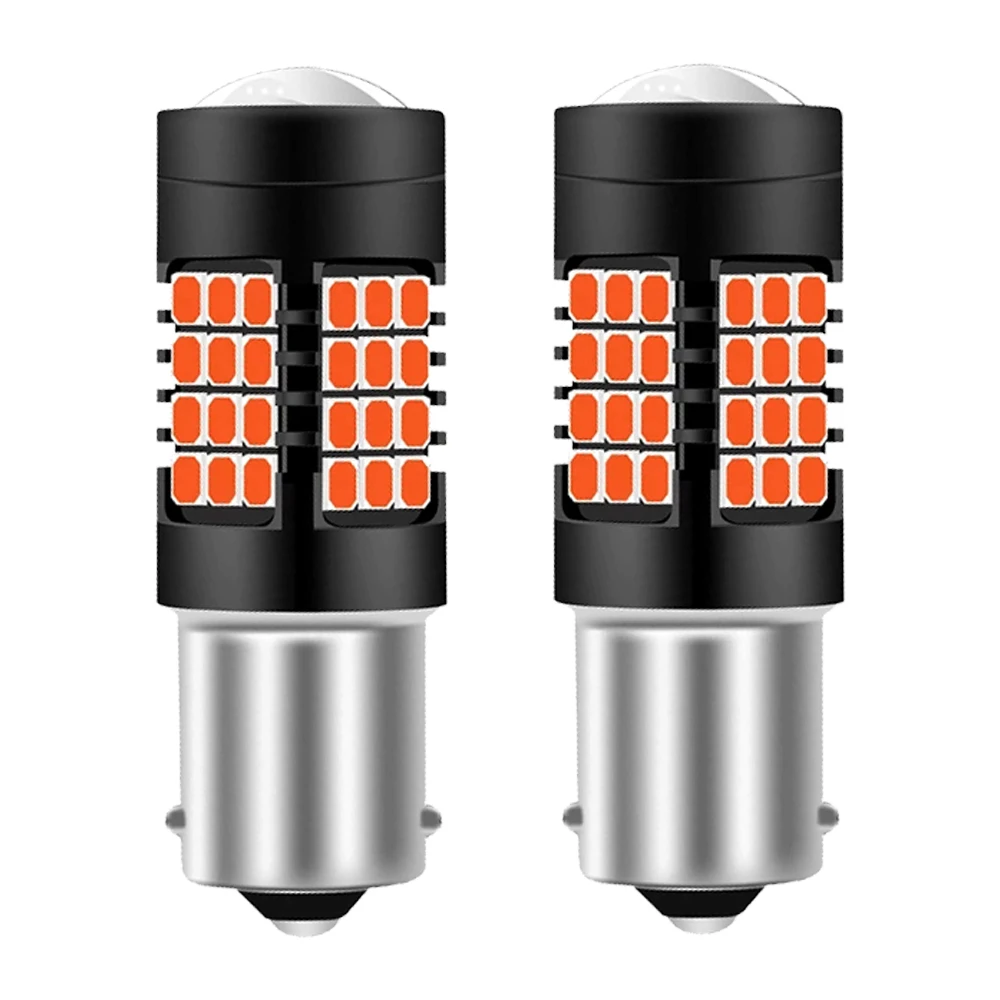1Pcs 1156 Ba15S P21W Led Reversing Light Py21W Signal Light Bulb 2835 54Smd 1157 Bay15D P21/5W 3157 7440 Led T20 7443 Stop Lamp