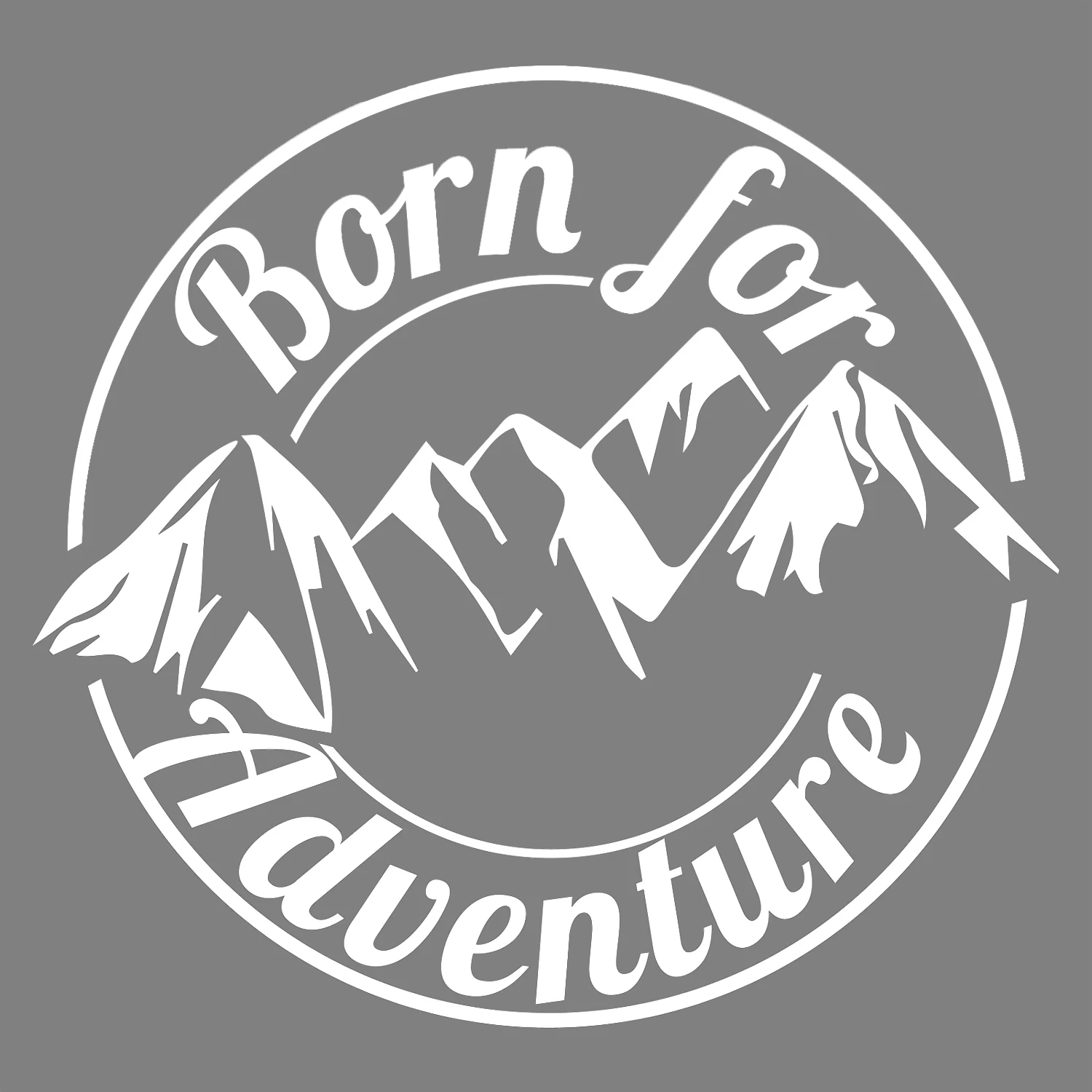 Nato Per Adventure Vinyl Decal Sticker Car Caravan Camper Van Moto Laptop