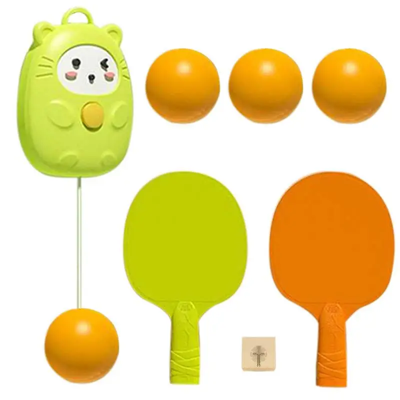 Set Da Ping Pong Self Training Set Da Ping Pong Sospeso Set Portatile Self To Practice Ping Pong Senza Tavolo O Sparring