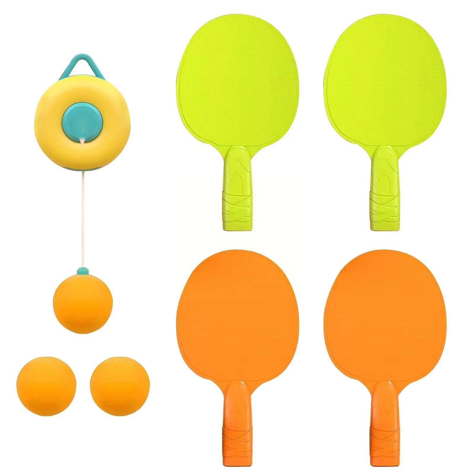 Ping Pong Trainer Pong Ball Training Hanging Table Games Indoor Genitore-Figlio Hand Tennis Coordinazione Eye Trainer Z2Y2