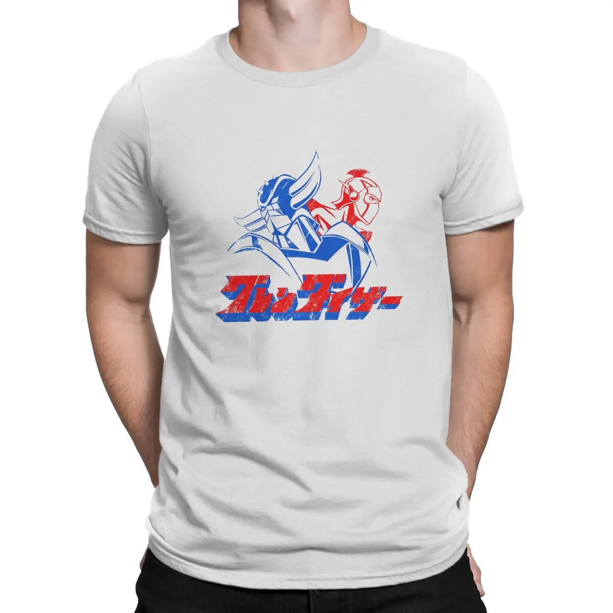 Ufo Robot Goldrake Grendizer Anime 123B Fleed Classic T Shirt Moda Uomo Tshirt O-Collo