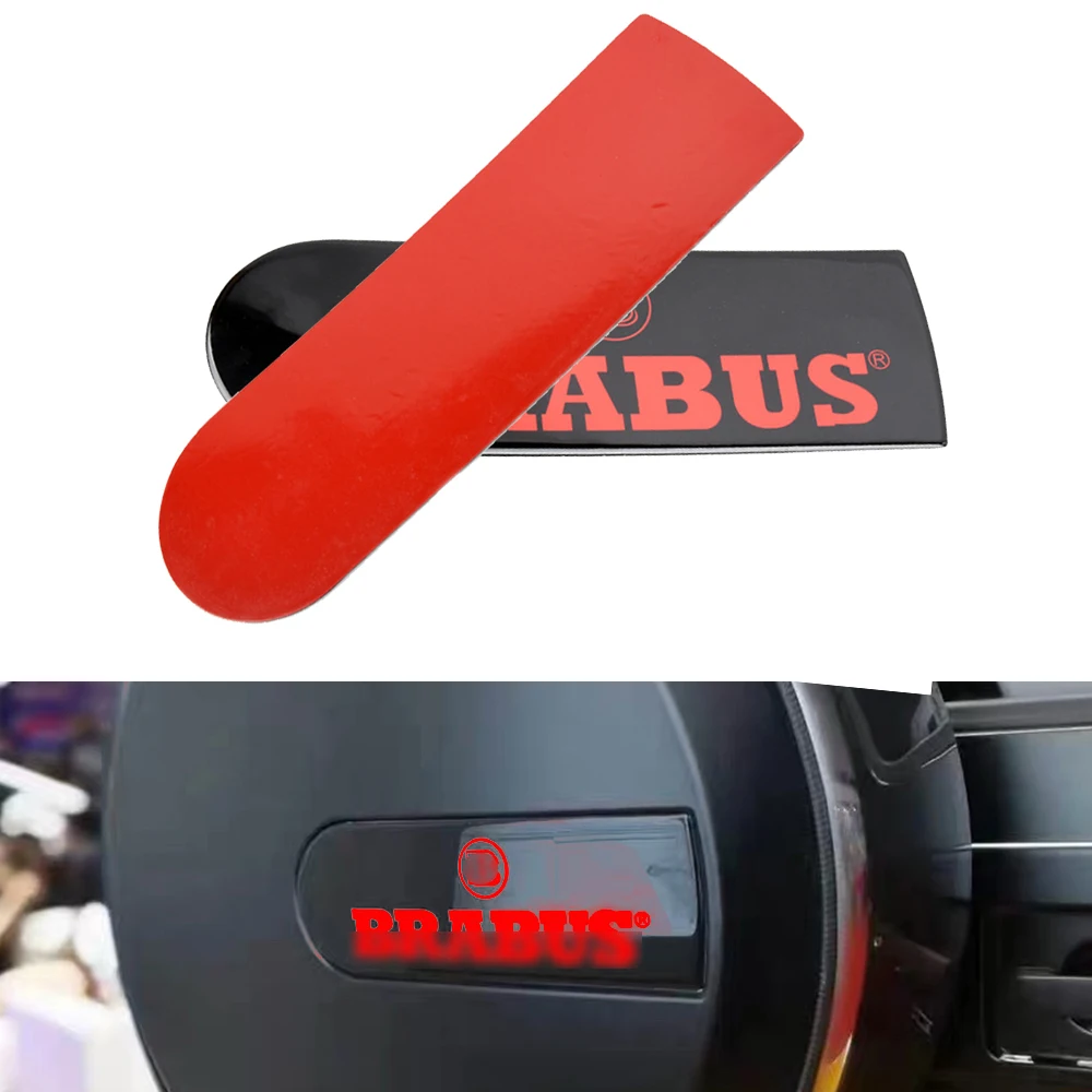 Adesivo Copriruota Di Scorta Per Auto Brabus Emblem Decal Accessori Per Lo Styling Automatico Per Mercedes Benz Classe G G350 G500 G55 G65