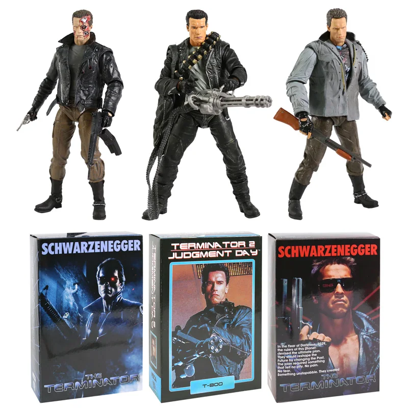 Neca Terminator T-800 Collezione Di Giocattoli In Pvc