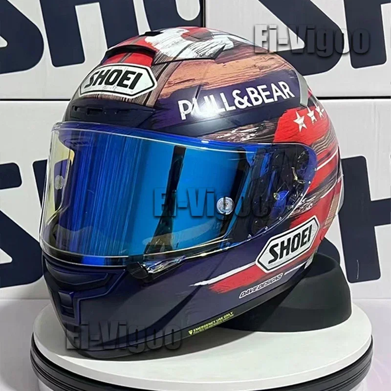 Shoei X14 X-Spirit 3 Marquez America Tc-2 Ltd Casco Integrale Moto Da Corsa Casco Professionale Casco De Motocicleta