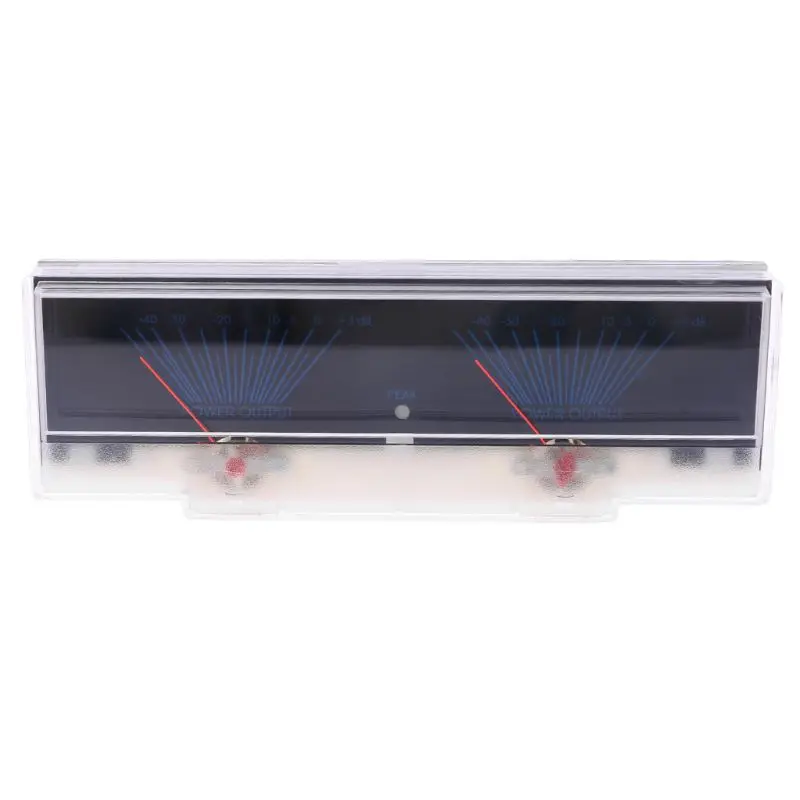 Vu Meter Audio Power Amplifier Panel Dual Analog Level Db Meter Con Retroilluminazione
