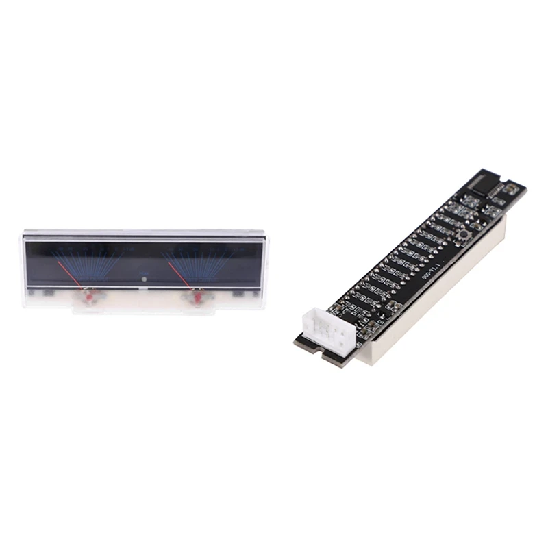 Vu Meter Audio Power Amplifier Panel Dual Analog Level Db Meter Con Mini Dual 12 Level Indicator Vu Meter