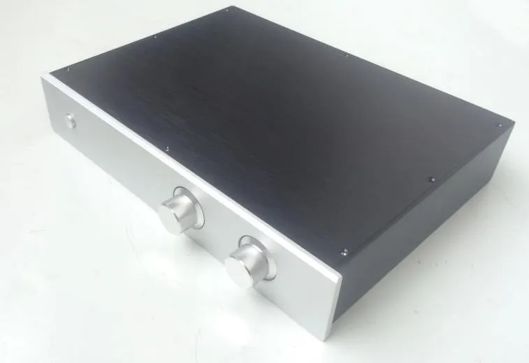 Nuovo Telaio Per Amplificatore Combinato 4308 In Alluminio Completo-Telaio Per Preamplificatore Con Telaio Vu Meter