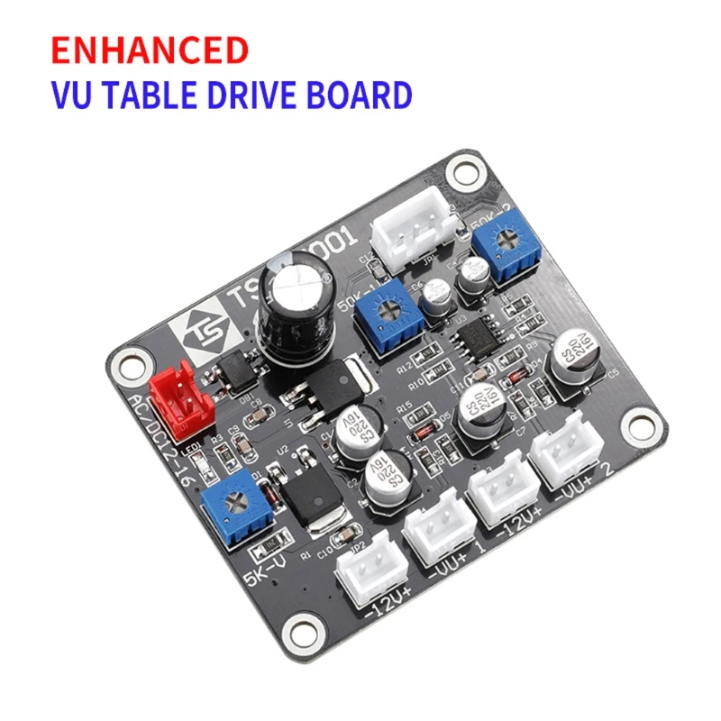 1Set Pointer Vu Meter Tn-90A + Scheda Driver Pre-Stage Db Con Retroilluminazione Scheda Amplificatore Di Potenza Ts-Dbp90B-2Q 649A