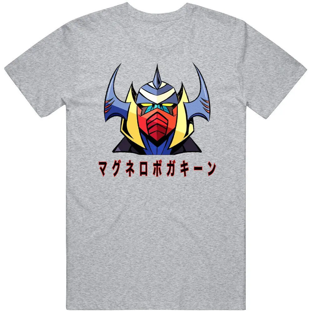 Magne Robo Gakeen Japanese Anime Television Series Maglietta Super Robot Anni '70 Maniche Lunghe O Corte