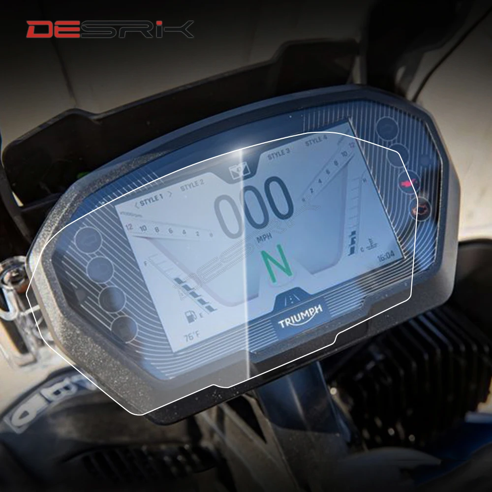 Per Triumph Tiger 800 Tiger800 2018 Moto Tachimetro Screen Protector Instrument Cluster Scratch Protection Film