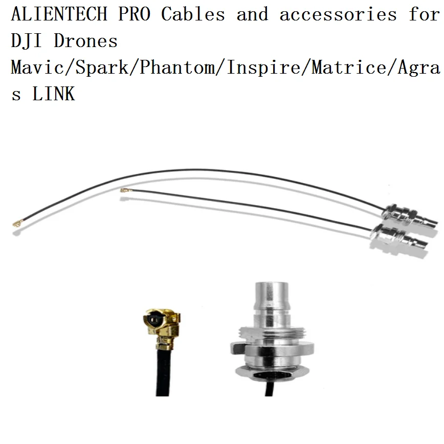 Alientech Qma Adattatore Connettore Cavo Alimentatore Per Dji Rc Pro Alientech Pro Cavi Mavic/Spark/Phantom/Inspire/Matrice/Agras Link