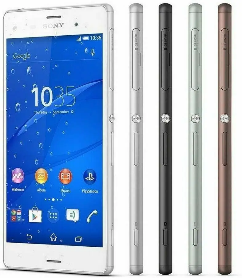 Originale Sbloccato Sony Xperia Z3 D6603 5.2 Pollici Quad-Core 16Gb Rom 3Gb Ram 20.7Mp Fotocamera Android Os Smartphone Cellulare