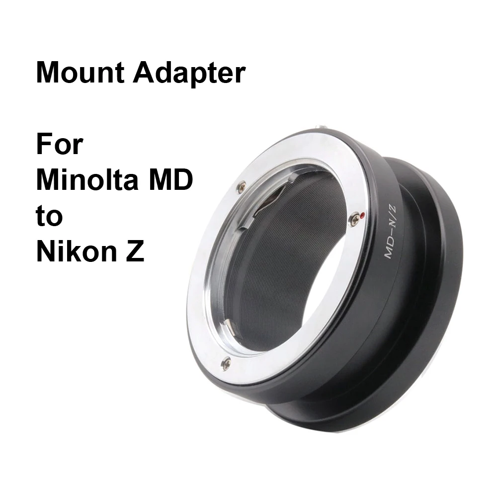 Md-Nik Z Per Minolta Md / Mc Lens - Nikon Z Mount Adapter Ring Md-Z Mc-Nik Z Mc-Z Nz Per Nikon Z5 Z6 Z7 Z9 Zfc Z50 Z30 Ecc.