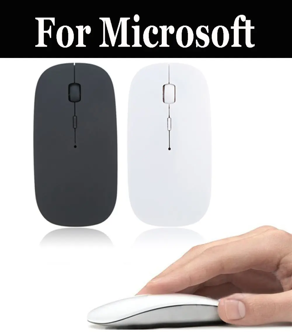 Mouse Da Gioco Universale Mouse Wireless Sottile Mouse Ottico Wireless Per Microsoft 2017 Surface Pro M1796 Surface Pro 6 1796