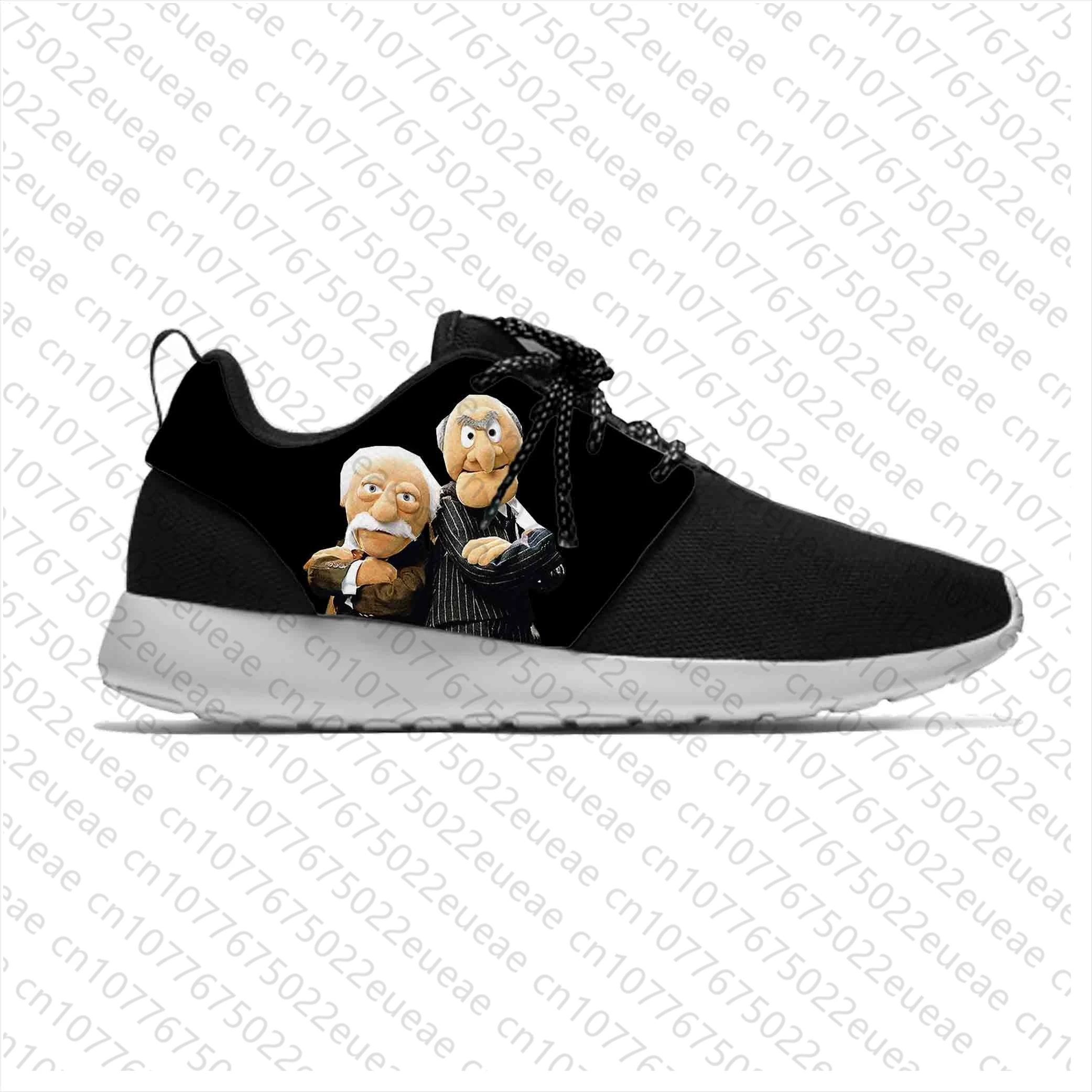 Anime Cartoon Manga Statler Waldorf Muppet Show Sport Scarpe Da Corsa Casual Traspirante Leggero Stampa 3D Uomo Donna Sneakers