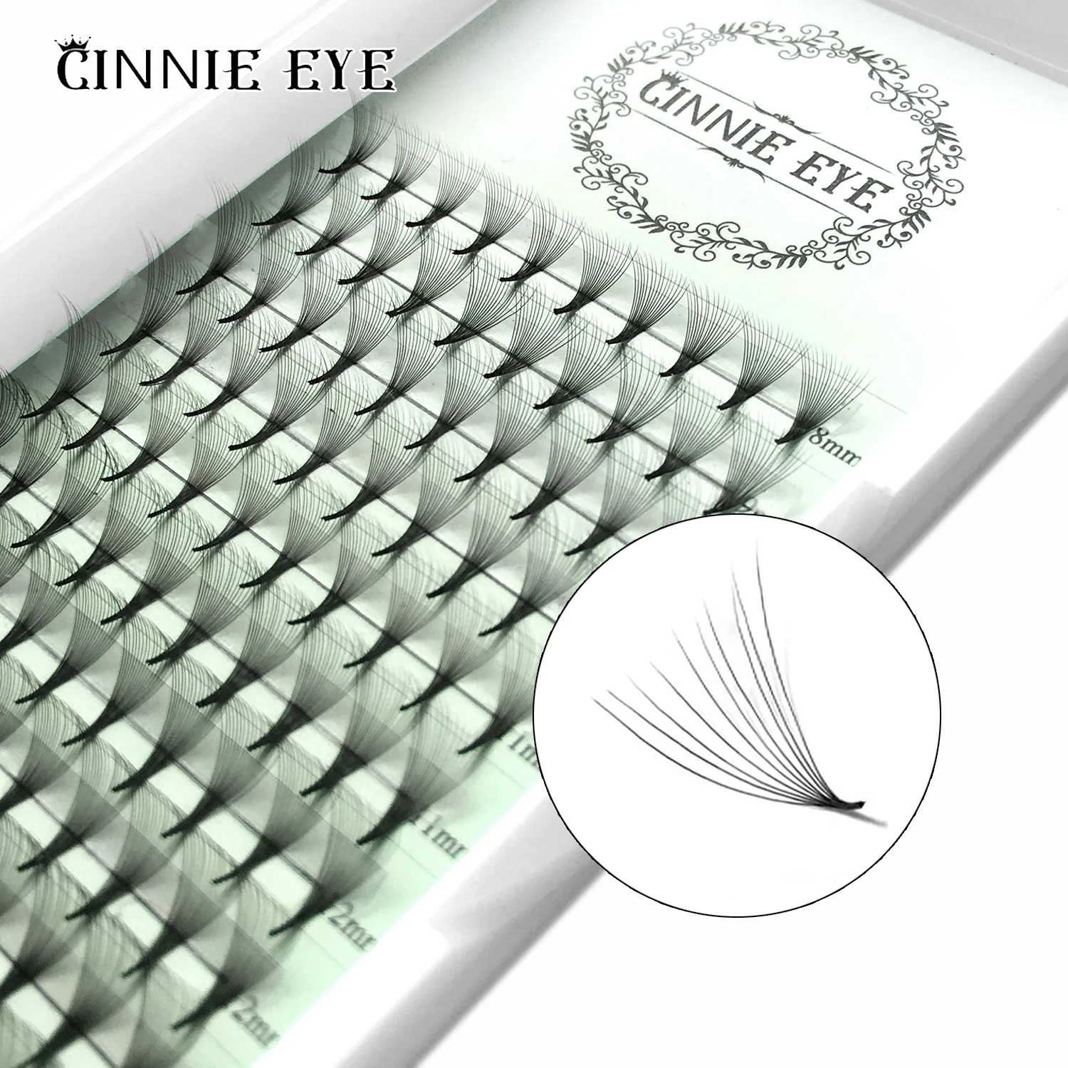 Premade Volume Fans Extension Ciglia 3D 4D 5D 6D 8D Mega Fasci Di Extension Ciglia Pronti Stelo A Punta Bloom False Lashess