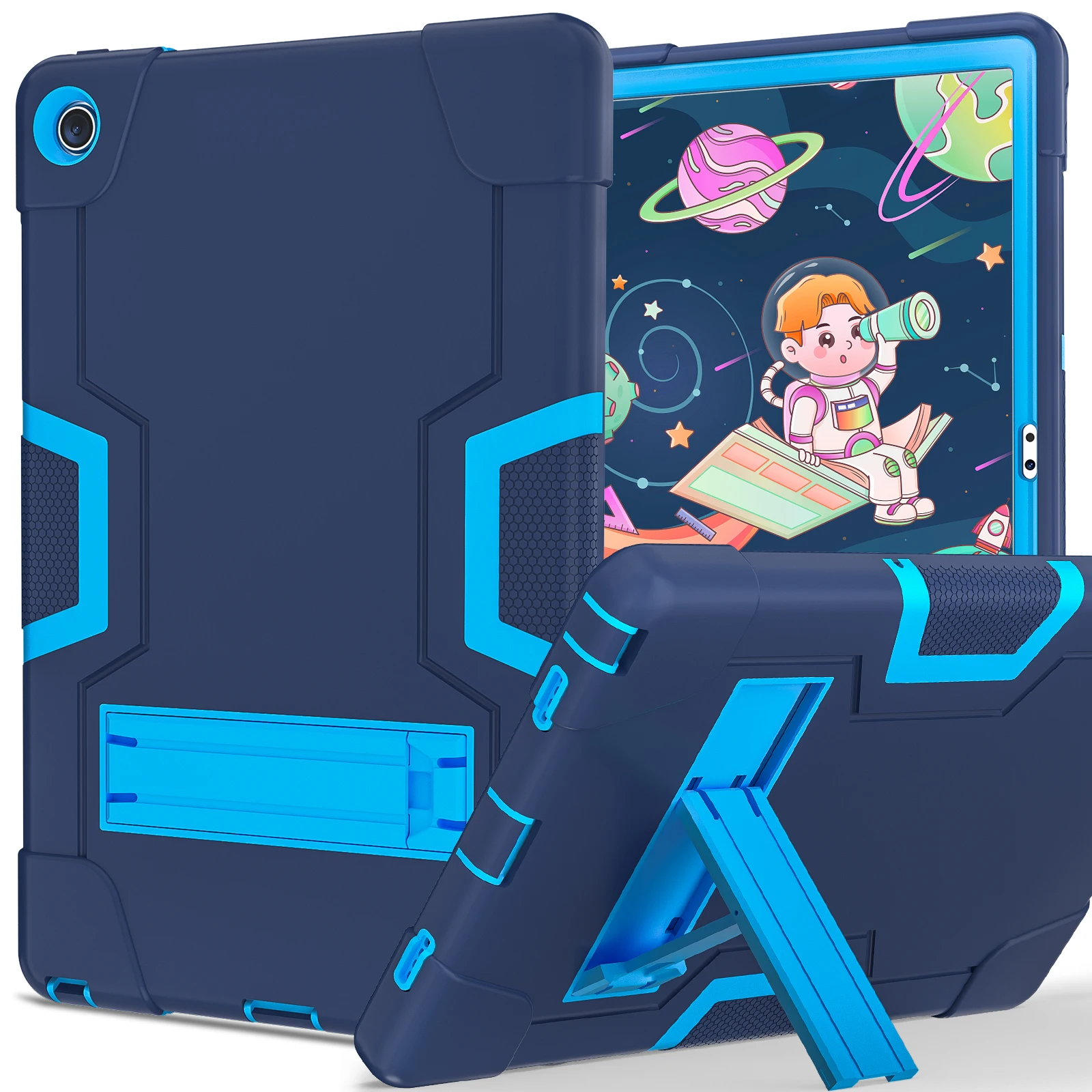Per Lenovo Tab M10 Plus 3Rd Generation Xiaoxin 10.6 "Case Cover Modello Tb-125F 128F Silicon + Pc Shell Antiurto Stand Protettivo
