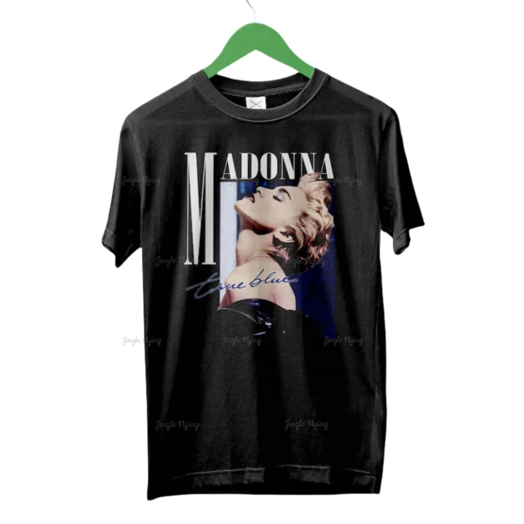 T-Shirt Vintage Madonna Album Classico Ispirato Graphic Tee Tour Music Merch 100% Cotone Tee