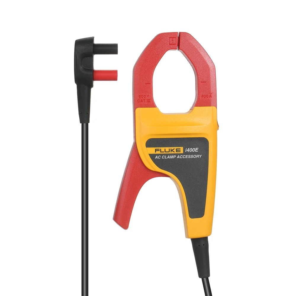 Pinza Amperometrica Digitale Fluke I400E Morsetto Di Corrente Ca, Con Doppio Jack A Banana 1A ~ 400A Per Multimetro 15B 17B Fluke 101