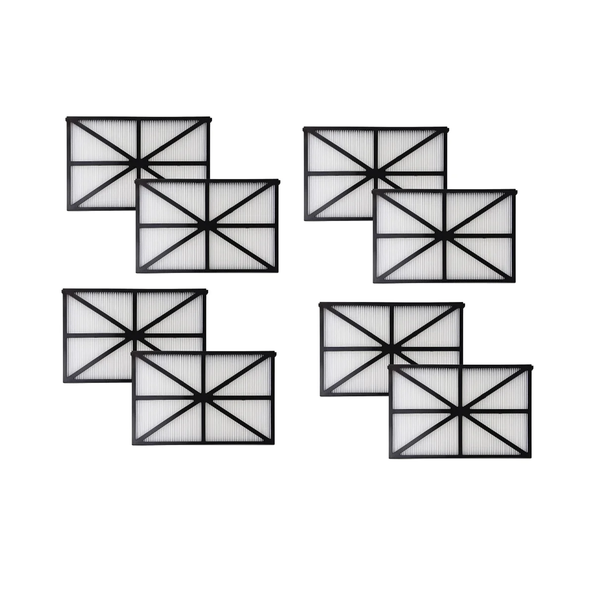 8Pcs Rcx70101 Kit Di Ricarica Della Cartuccia Del Filtro Adatto Per Hayward Tiger Shark Pool Vacuum Rep 827261 Filtro Robotico Per La Pulizia Della Pi