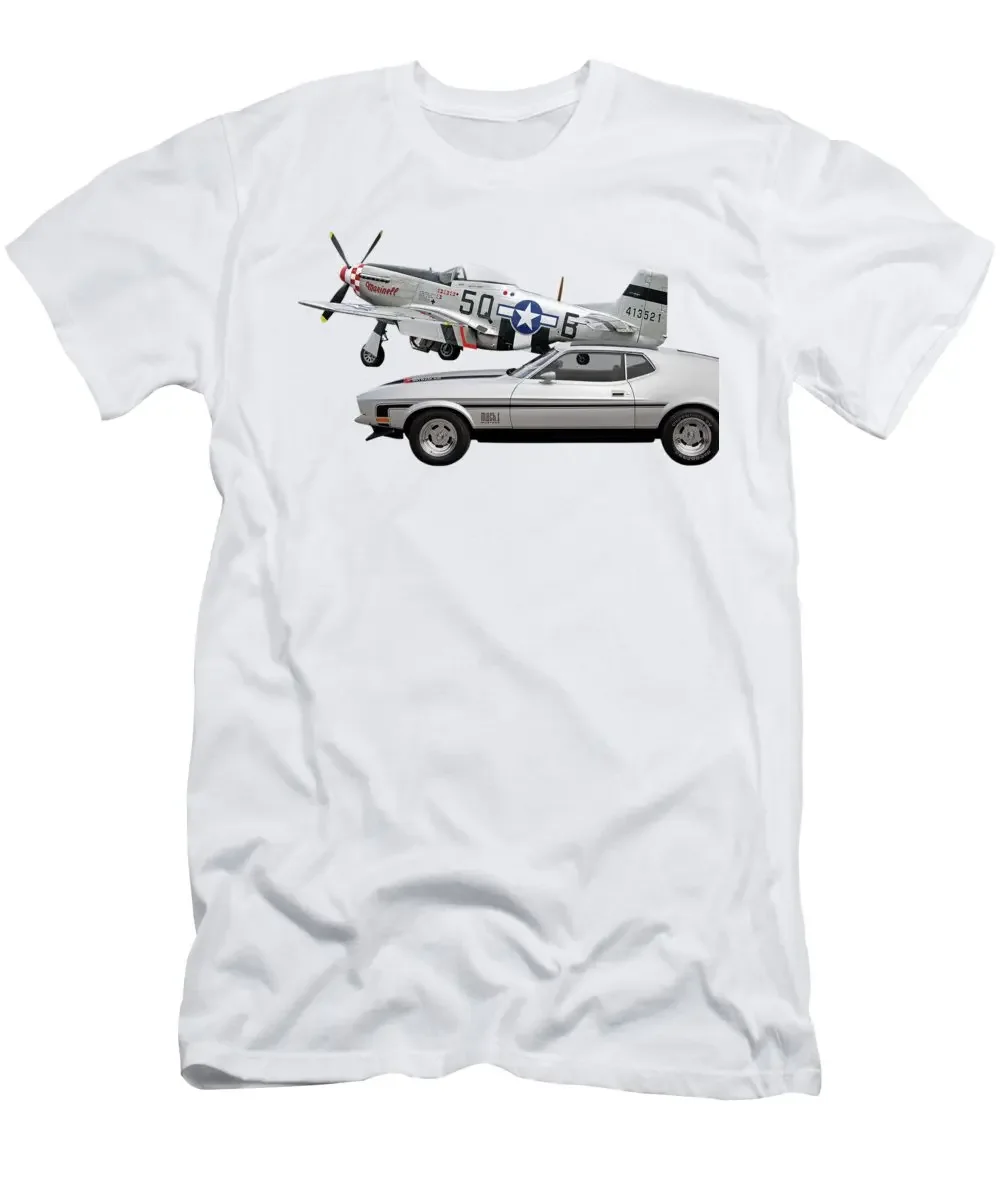 Mach 1 Mustang Con T-Shirt P51
