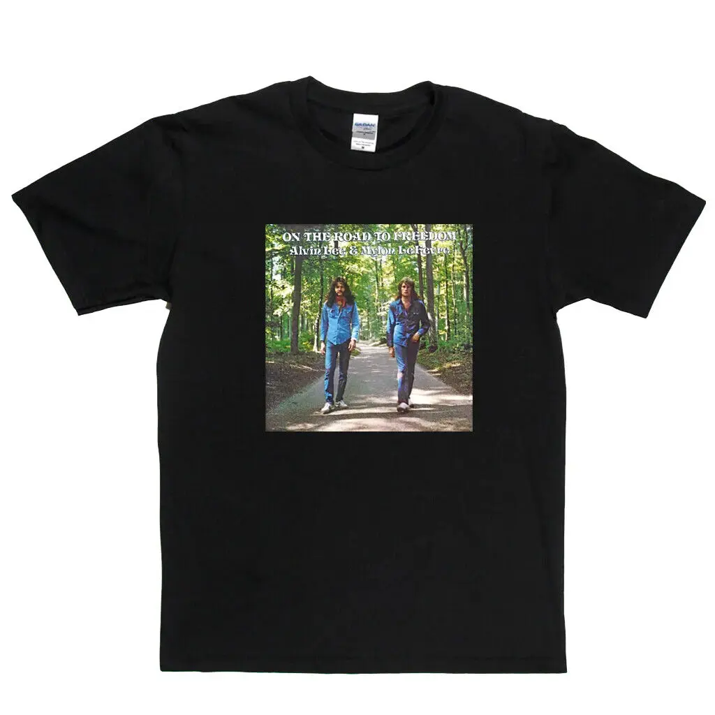 Alvin Lee On The Road To Freedom T Shirt Vintage S 3Xl Maniche Lunghe O Corte