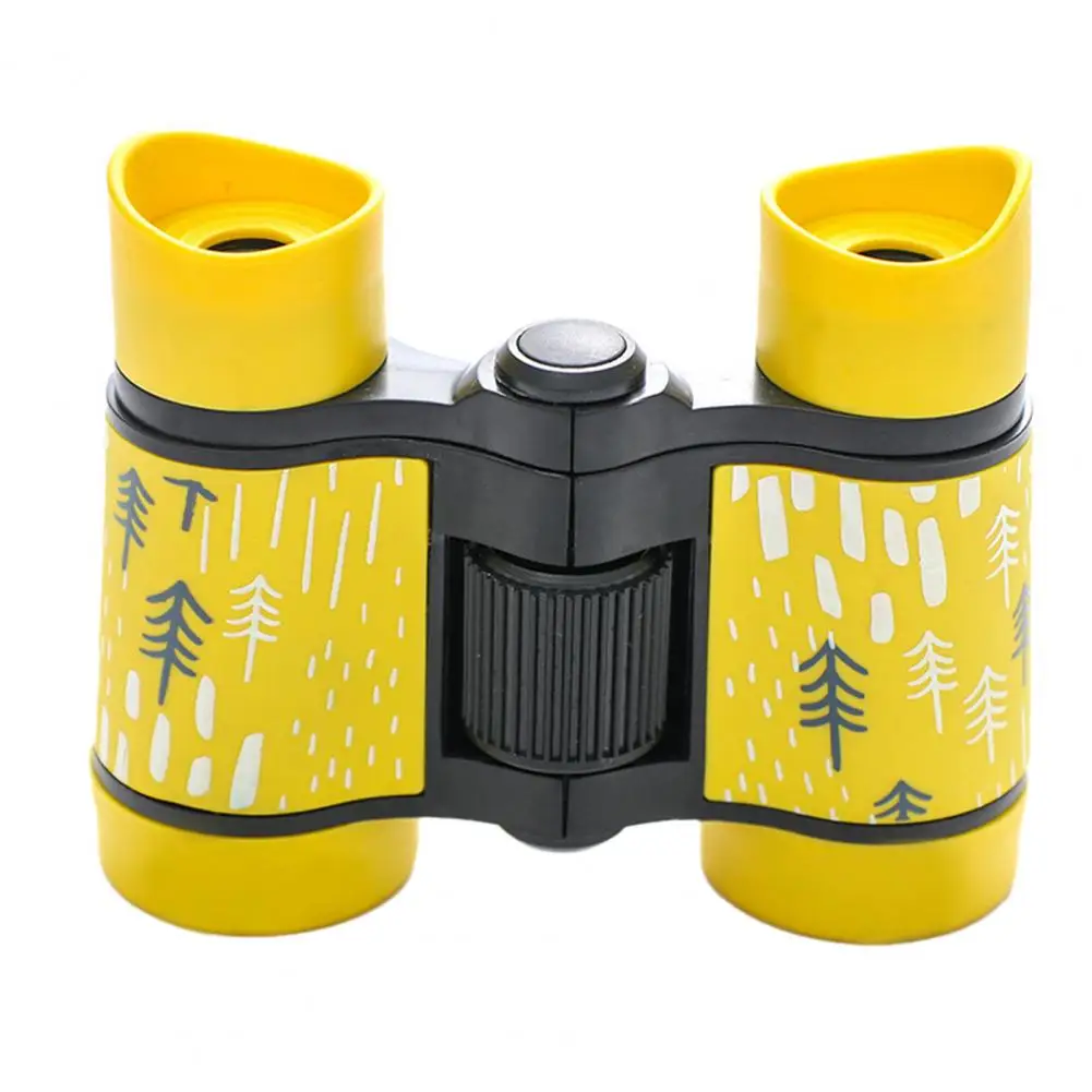 Telescope Kids Binoculars Cognitive Ability Anti Slip Vibrant Color High-Resolution Small Telescope Toy For Educational