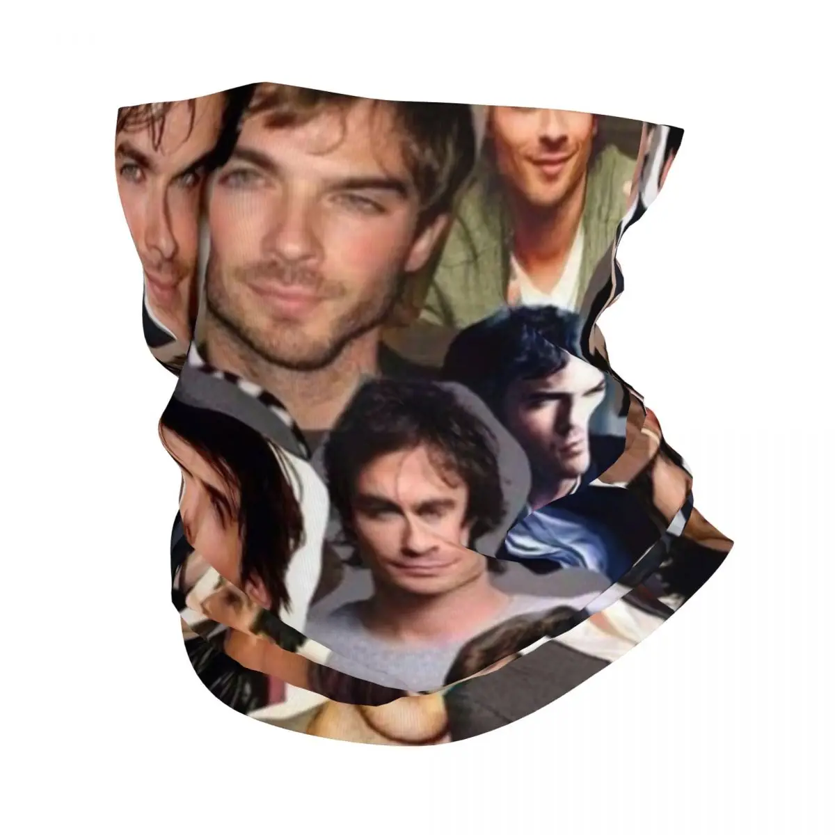 The Vampire Diaries Bandana Neck Cover Stampato Damomo Salvatore Balaclavas Face Sciarpa Warm Headband Fishing For Men Women Adult