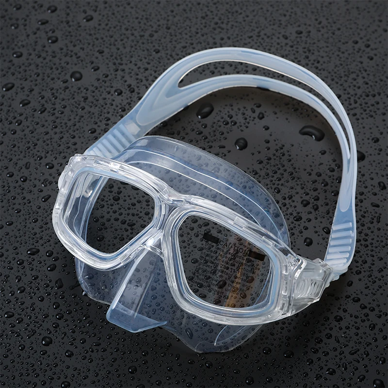 Maschera Per Apnea Ad Alta Definizione Antiappannamento Scuba Diving Goggle Snorkel Swim Mask Watersports Dive Goggles 6.
