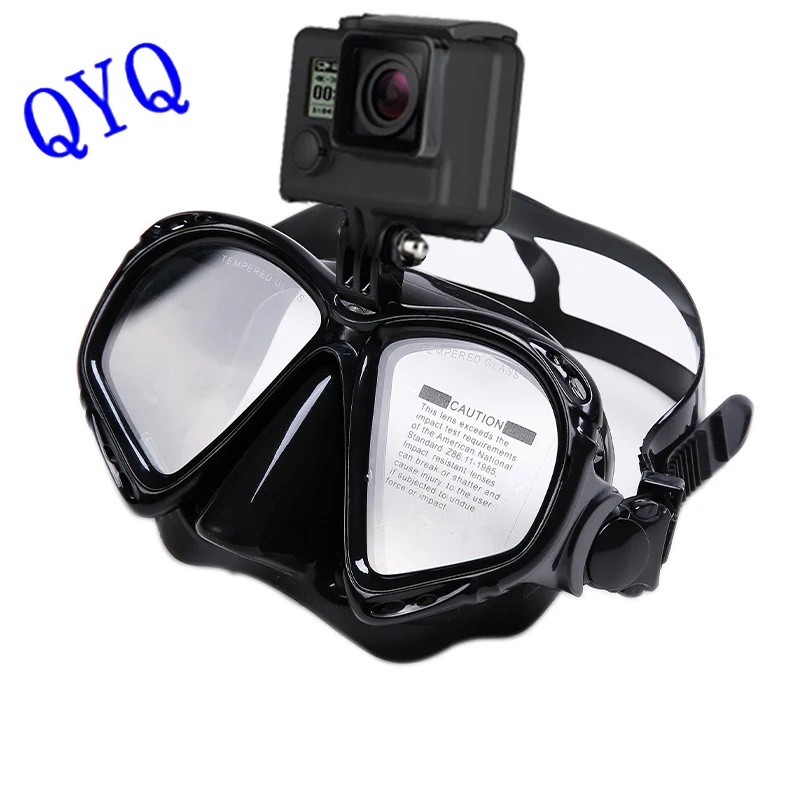 Maschera Subacquea Professionale Gli Occhiali Per Immersioni Subacquee Sono Adatti Per Piccole Telecamere Sportive Tutti Gli Occhiali Asciutti