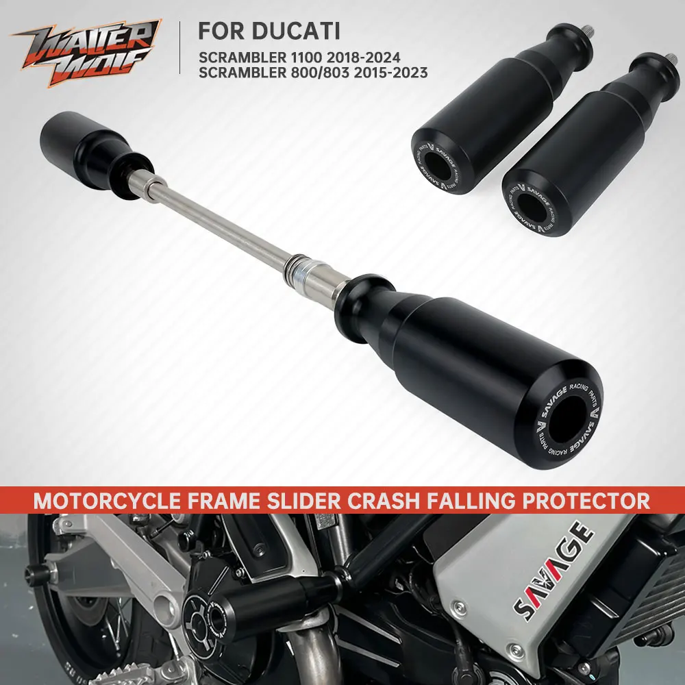 Per Ducati Scrambler 1100 2018-2024 Frame Slider Crash Protector Per Scrambler 800/803 Cafe Racer Urban Enduro/Motard Nightshift